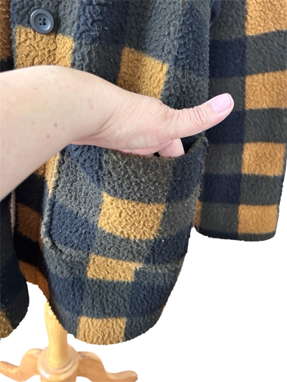 Lee Plaid Teddy Jacket - Picture 5 of 5